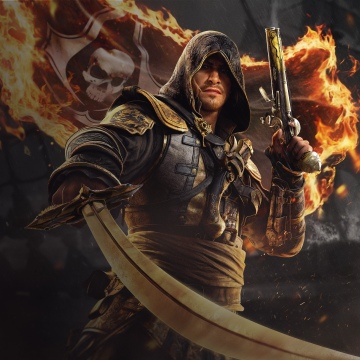 Assassin's Creed Black Flag Resynced, Edward Kenway, Game poster, 2026 Games