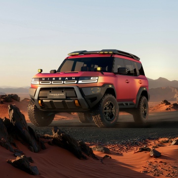 Nissan Terrano PHEV Concept, 2026, 5K, 8K, Plug-in Hybrid SUV