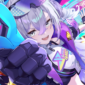 Silver Wolf, Level 999, Honkai: Star Rail, Anime girl, Cyberpunk, Vibrant, Purple, Digital Art