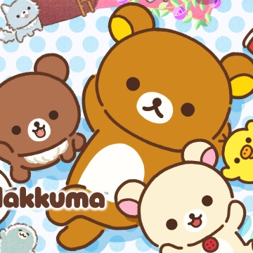 Rilakkuma Friends, Korilakkuma, Kiiroitori, Chairoikoguma, Kawaii bear