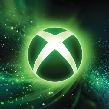 Xbox logo, Cosmic, Green aesthetic, 5K, Neon Green