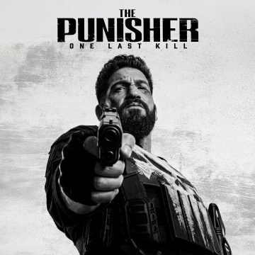 The Punisher: One Last Kill, Jon Bernthal, 2026 series, 5K, Black and White