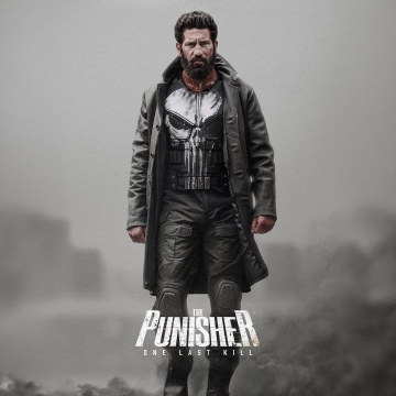 The Punisher: One Last Kill, 5K, Jon Bernthal, 2026 series, Black and White