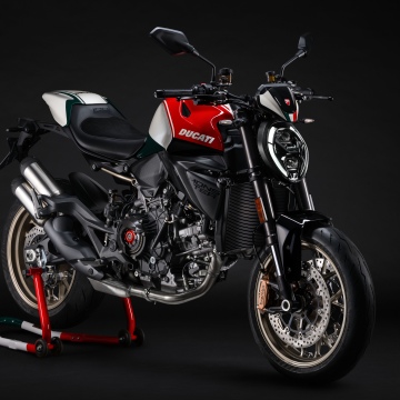 Ducati Monster 100, 2026, 5K, 8K, Dark background, Ducati Monster