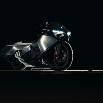BMW Vision K18, Dark background, 2026, Concept bikes