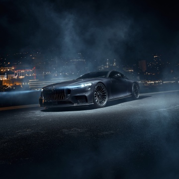 Brabus Bodo, 8K, Hypercars, 5K, Luxury cars, Grand tourer, Night, Cityscape
