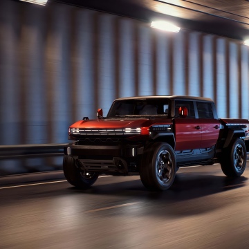 GMC Hummer X Truck, EV Concept, Electric trucks, 5K