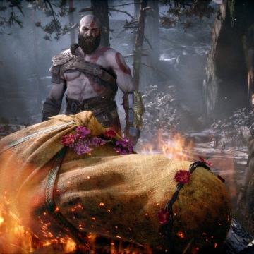 God of War Laufey, Kratos, Atreus