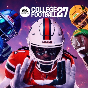 EA SPORTS College Football 27, Key Art, Kewan Lacy, Malachi Toney, Dante Moore, 2026 Games