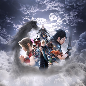 Final Fantasy VII Revelation, Key Art, 2027 Games, Vincent Valentine, Cloud Strife