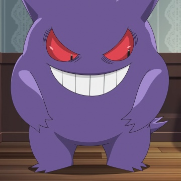 Pokemon, Gengar, Evil smile