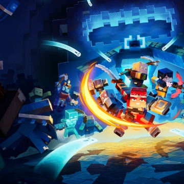 Minecraft Dungeons II, Key Art, 2026 Games