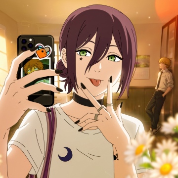 Reze, Selfie, Chainsaw Man - The Movie: Reze Arc, 5K