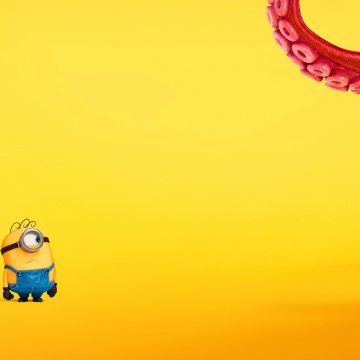 Minions & Monsters, Goomi, 2026 Movies, Yellow background, Animation movies