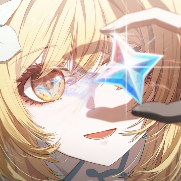 Lumine, Intertwined Fate, Genshin Impact, 5K, Anime girl