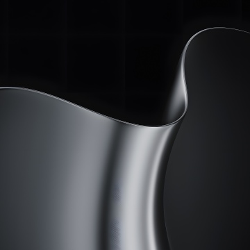 Microsoft Surface, 2026, Stock, 5K, Black background, Abstract Waves, Dark abstract, Sleek, Metallic, Microsoft Surface Pro