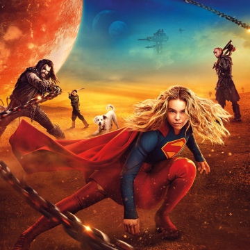 Supergirl (2026), Character poster, Krypto, Superheroes, Milly Alcock, 5K, 2026 Movies, Kara Zor-El, Ruthye Marye Knoll, Lobo (DC)