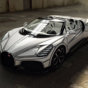 Bugatti W16 Mistral Blanc Éternel, 2026, 5K, One off cars, Hypercars, Bugatti W16 Mistral