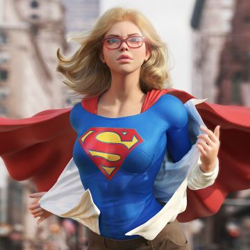 Supergirl, CGI, DC Comics