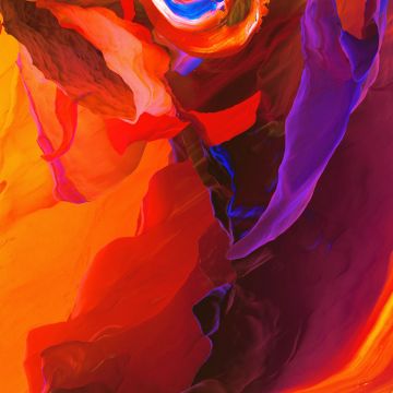 Fire, Lower Antelope Canyon, Paranoid Android, Stock, Calidity, 5K, 8K