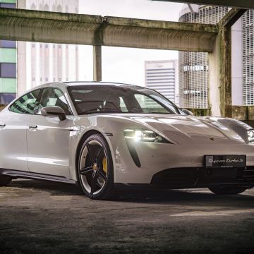 Porsche Taycan Turbo S, 5K, 2020