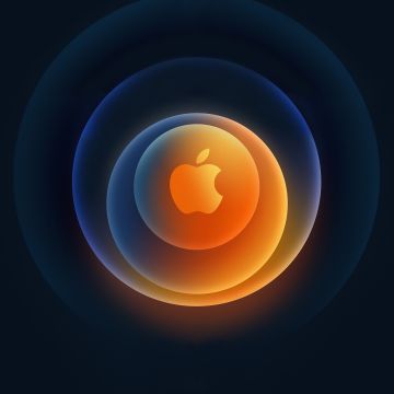 Apple, iPhone 12, Event, 2020, Apple logo, Dark background