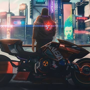 Samurai, Futuristic, Cyberpunk 2077, Character V, PlayStation 5, Xbox Series X and Series S, Google Stadia, Xbox One, PC Games, 2020 Games, Dystopian