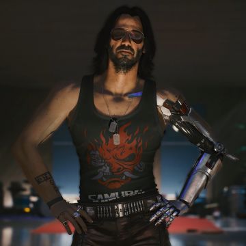 Johnny Silverhand, Cyberpunk 2077, Keanu Reeves, 2020 Games