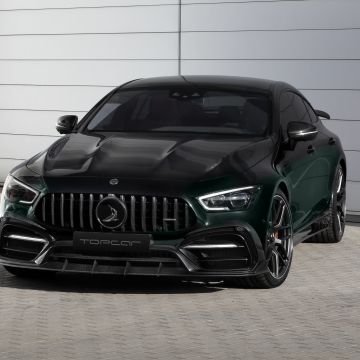 Mercedes-AMG GT 63 S 4MATIC+ 4-Door Coupe, TopCar, 2020, White background, 5K