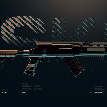 SKS, DMR, Designated Marksman Rifle, PUBG MOBILE, PlayerUnknown's Battlegrounds