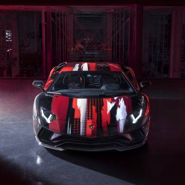 Lamborghini Aventador S, Yohji Yamamoto, 2021, 5K, 8K