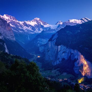 Lauterbrunnen, Valley, Rivendell, Mountains, Landscape