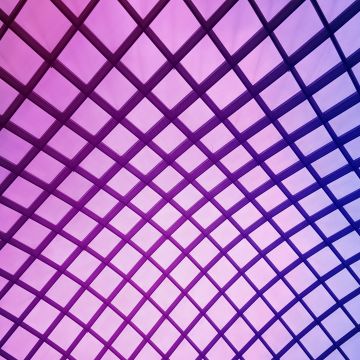 Mesh Illustration, Atrium, Purple background, Texture, National Portrait Gallery, Washington DC, Ceiling, Geometrical, Symmetrical