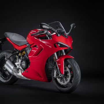 Ducati SuperSport 950, 5K, Sports bikes, Dark background, 2021, 8K