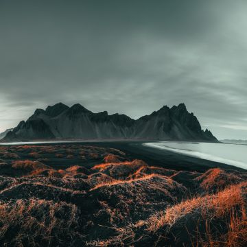 Beach, Rocks, Seashore, Landscape, 5K