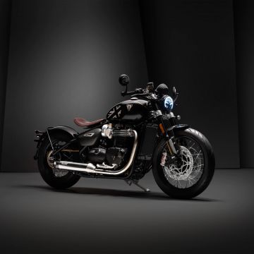 Triumph Bonneville Bobber TFC, Cafe racer, 2020, Dark background, 5K