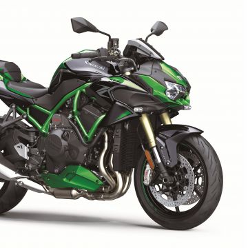 Kawasaki Z H2 SE, Sports bikes, 2021, White background