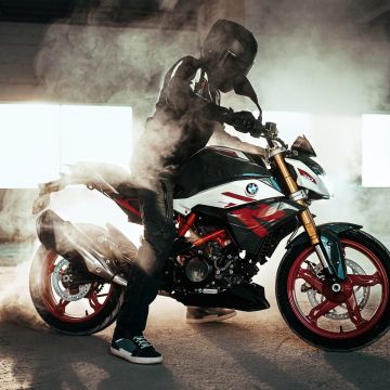 BMW G310R, Drift, Biker, 2021