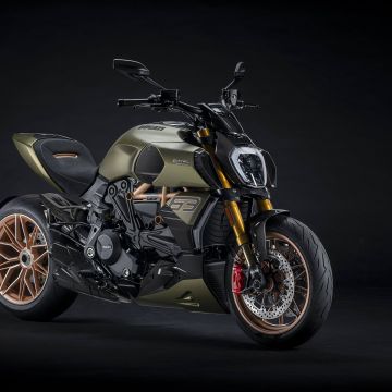 Ducati Diavel 1260 Lamborghini, Dark background, 2021, 5K