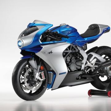 MV Agusta Superveloce Alpine, 5K, Limited edition, 2021, White background