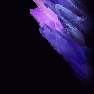 Samsung Galaxy S21, Purple, Stock, AMOLED, Particles, Pink, Black background