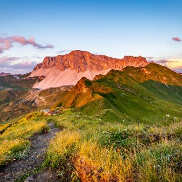 Jägglisch Horn, Switzerland, Mountain pass, Countryside, Outdoor, Plateau, Blue Sky, 5K