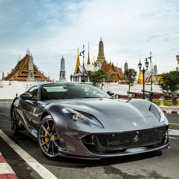 Ferrari 812 GTS, Luxury sports cars, 5K