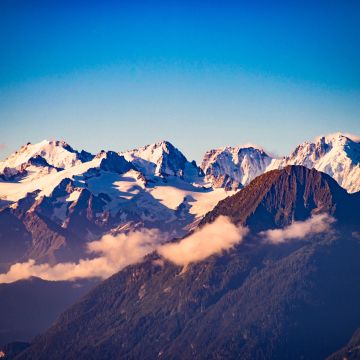 Swiss Alps, Mountains, Summit, Peaks, Switzerland, 5K