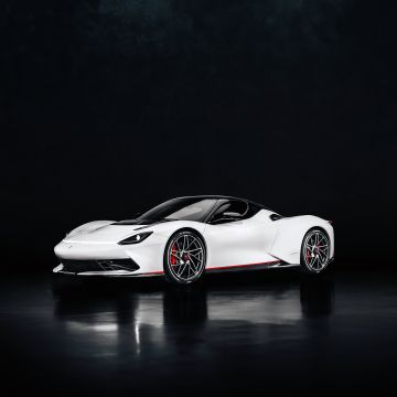 Pininfarina Battista, 2020, Black background, 5K