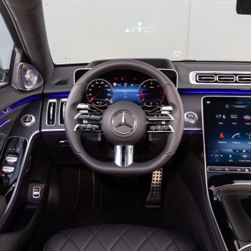 Mercedes-Benz S 350 d AMG Line, Interior, Cockpit, 2021, 5K
