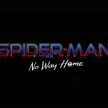 Spider-Man: No Way Home, Logo, 2021 Movies, Marvel Comics, AMOLED, 5K