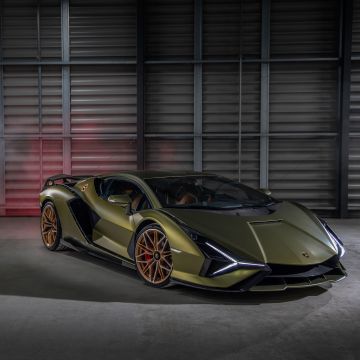 Lamborghini Sián FKP 37, Futuristic, 2021, 5K