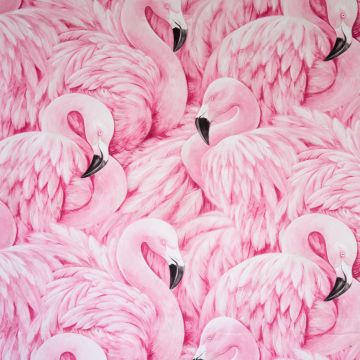 Pink Flamingos, Painting, Feathers, Beautiful, Aesthetic, 5K