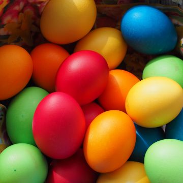 Easter eggs, Happy Easter, Colorful eggs, Easter Decoration, Multicolor